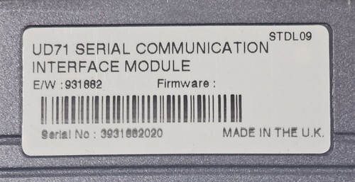 Control Techniques UD71 Serial Communication Interface 80700000002400 0109 - Picture 6 of 7