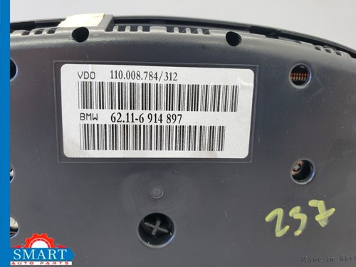 2000 BMW E39 540i Speedometer Instrument Cluster Manual 135k Miles OEM Tested - Picture 8 of 10