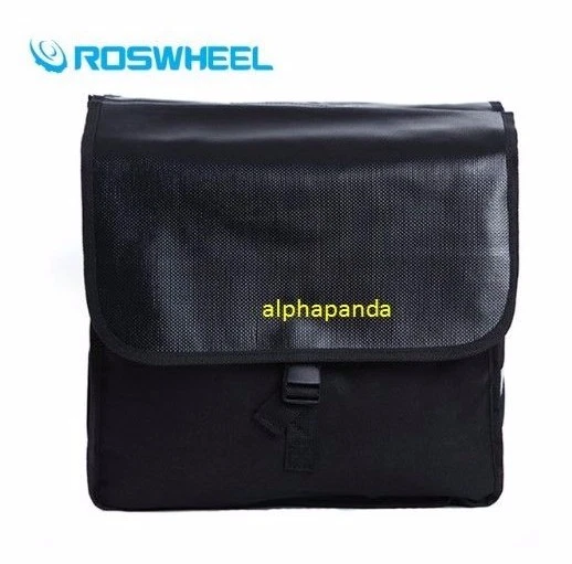 28L Impermeable Bicicleta Ciclismo Cercanías Grande Alforja Baúl Estante Paquete Almacenamiento Foto 3 de 4