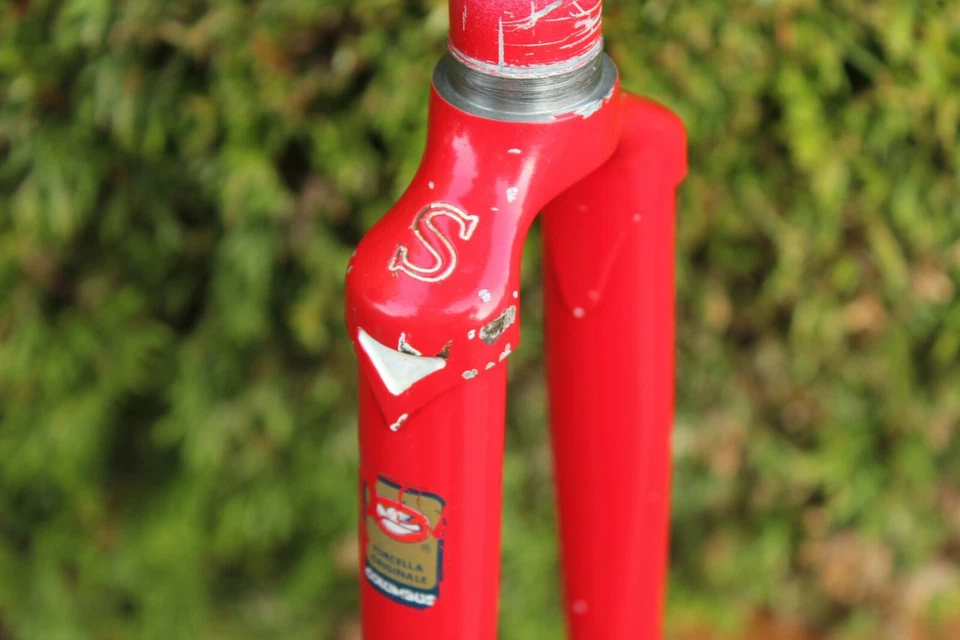 Sannino Pista Columbus Steel Track Fork - 700c, 1" Threaded, 169mm Steertube - Image 2 of 4