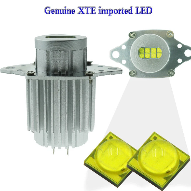 2x E90 E91 LCI 2008-2011 LED Angel Eyes Halo Ring Bulbs Kit 80W All-in-one White - Image 4 of 4