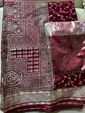 New Indian Festive Season Wear Designer Banarasi Soft Silk Saree  Blouse AS