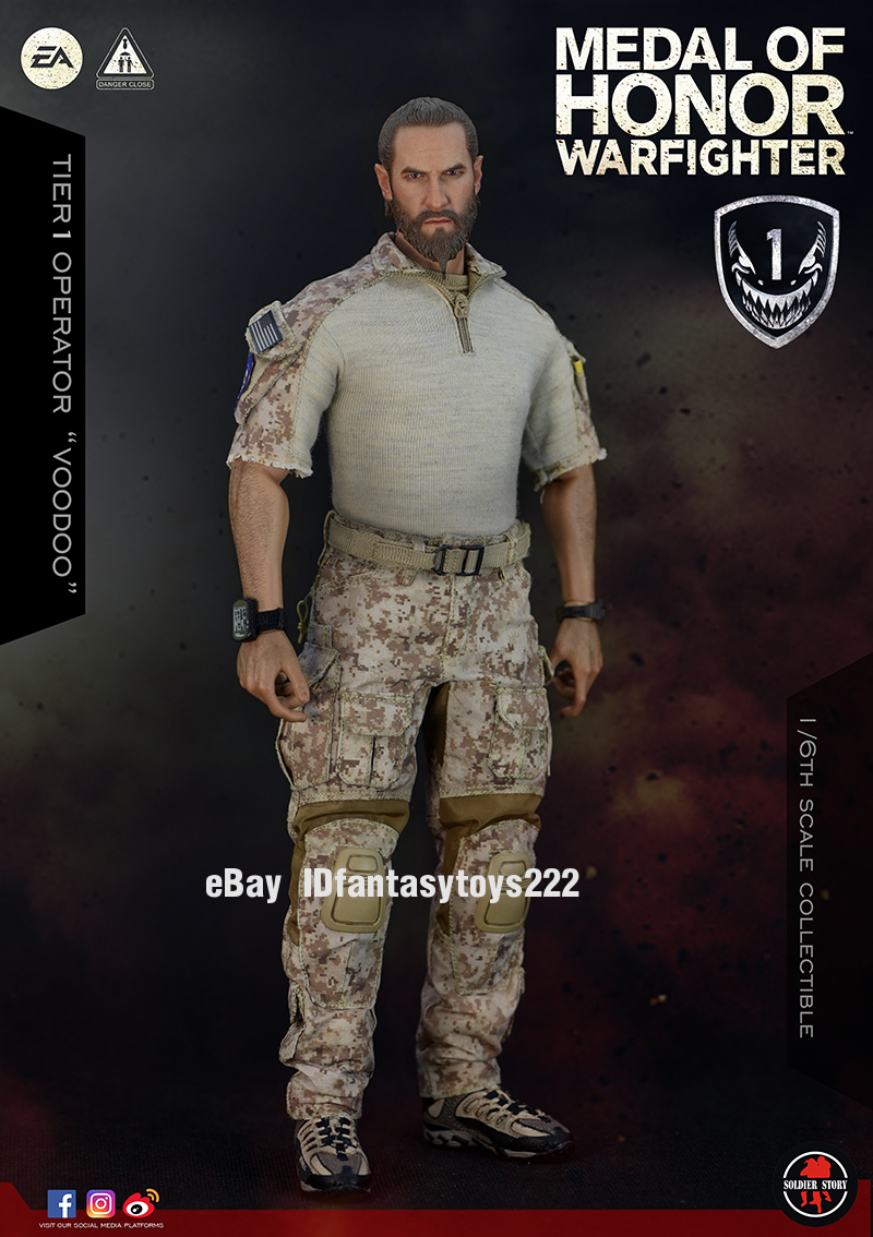 その他 Soldier Story 1/6 Medal Of Honor Navy Soldier Story 1/6 SS106 Voodoo Medal Of Honor Navy SEAL
