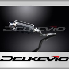 Yamaha Xt225 Serow 1986-2007 Slip On 9 Oval Carbon Exhaust Muffler Kit Yamaha Xt225 Serow 1986-2007 Slip On 9 Oval Carbon Exhaust Muffler Kit