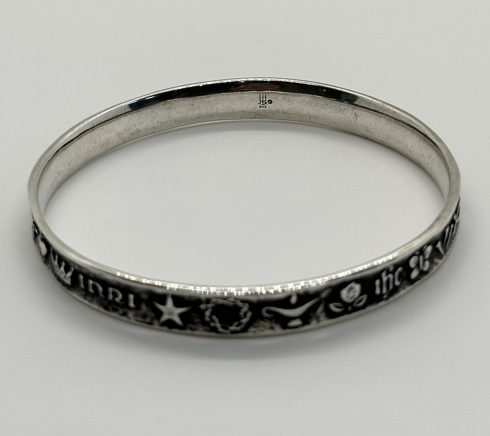 James Avery CHRISTIAN SYMBOLS BRACELET Sterling Silver 7 3/4” eBay