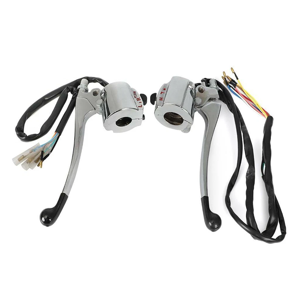 Interruptor de manija palanca de freno para Honda SS125 CB100 CB125 CL125 CL100 CL90 CD90 S90 Foto 2 de 4