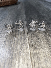 Lot of 4 1983 TSR Pewter figured Dungeons Dragons