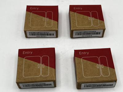 SimpliSafe ES3#EN Entry Sensor For Doors & Windows White Lot of 4 New Open Box