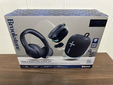 Brookstone Triple Wireless Audio Kit 3 Piece ...
