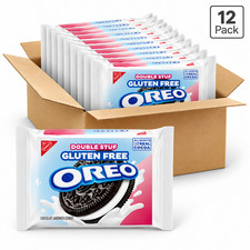OREO Double Stuff Gluten Free Chocolate Sandwich Cookies 12.47 oz 12 PACK