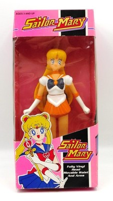 Sailor Moon Bootleg Venus Sailor Mary Vinyl Figur H. 22cm Jahre 1990s