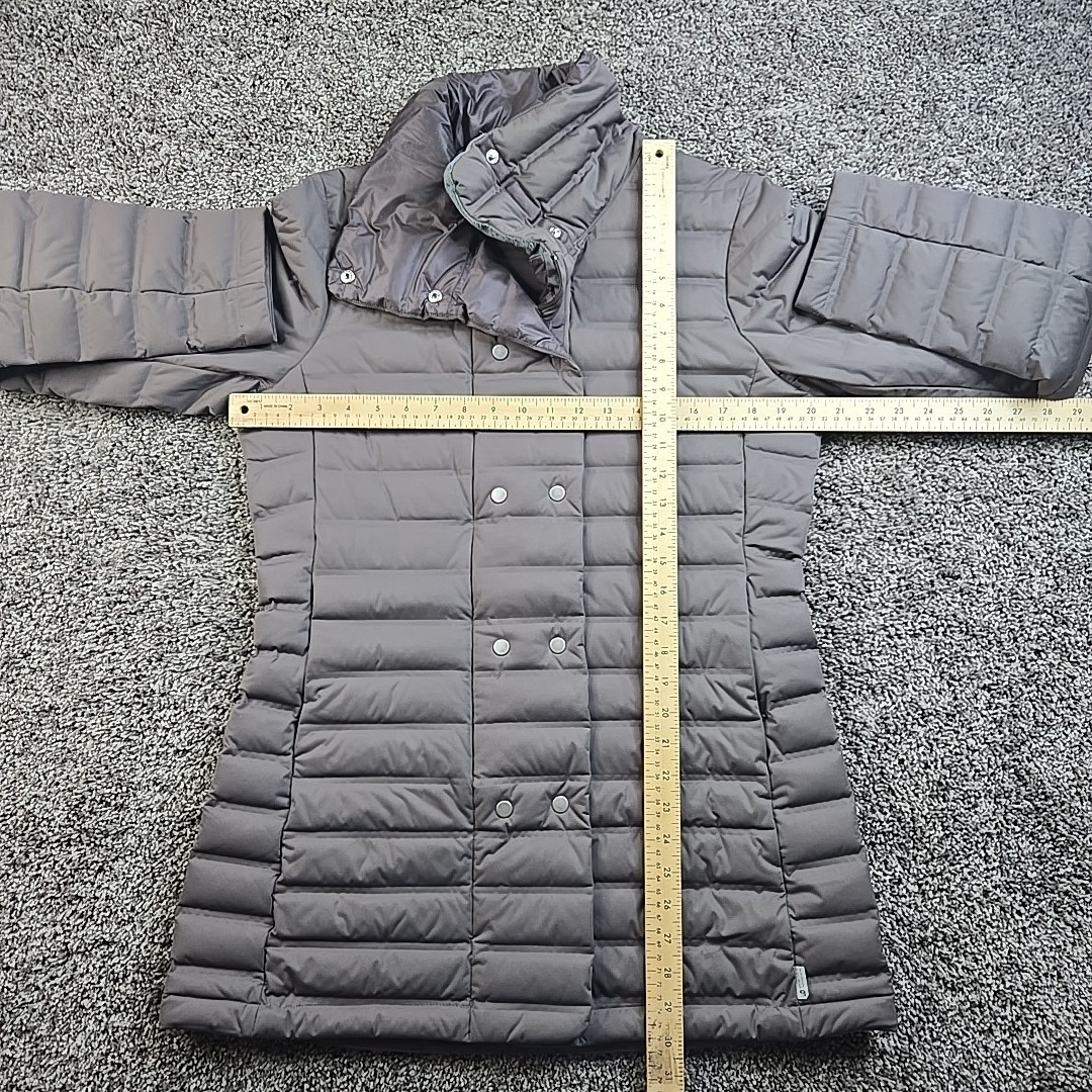 Mountain Hardwear Jacket Womens Medium Purple Super DS StretchDown Parka Coat image 7