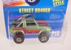 HOT WHEELS BLUE CARD COLLECTOR # 218 SUZUKI SAMARI STREET ROADER