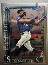 Randy Arozarena 2025 Topps Chrome Baseball #164 - Seattle Mariners