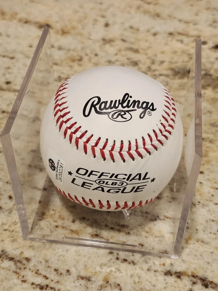 Roy Halladay signed baseball. - Image 3 of 4