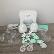 Elvie Silent Double Electric Wearable Breast Milk Pump E24K w/ Box READ