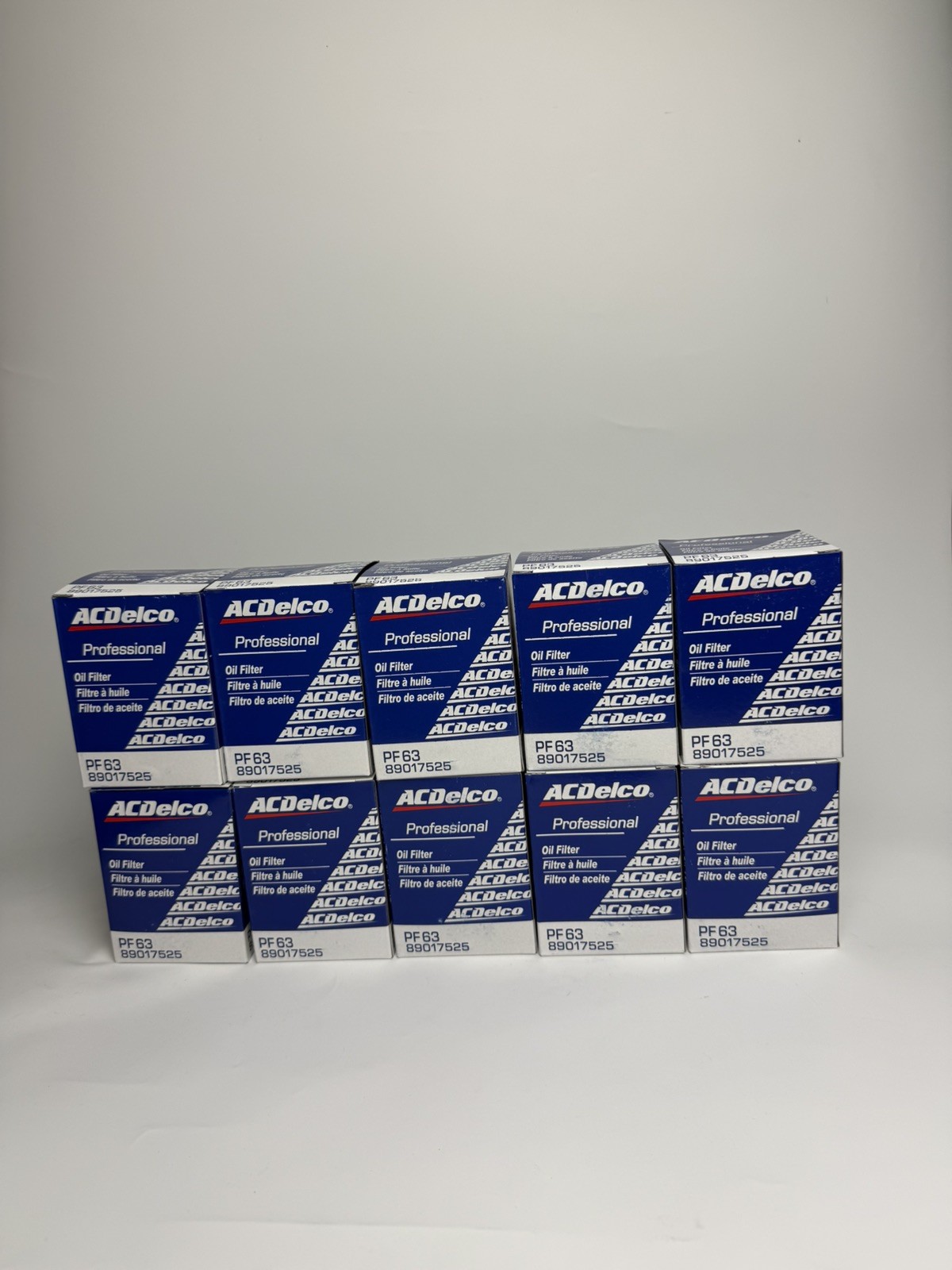  Engine Oil Filter AC Delco PF63 PF63E PF63F  10 pcs.  OEM