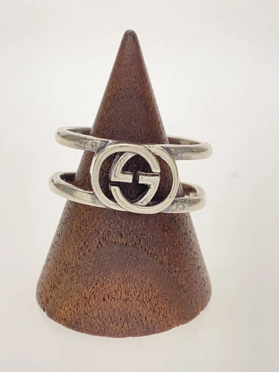 Anello Gucci ad incastro G SV925 misura 14 SLV uomo