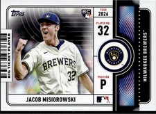 2026 Topps Series 1 Jacob Misiorowski #BTP-1 Big Ticket RC