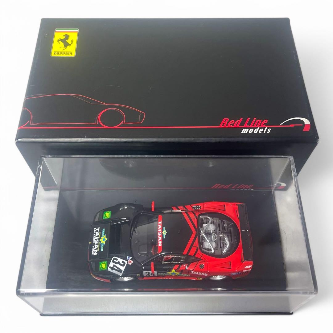 レッドラインモデルズ 1/43 フェラーリF40 JGTC'95 #34 限定品 レッドラインモデルズ 1/43 フェラーリF40 JGTC'95 #34 限定品