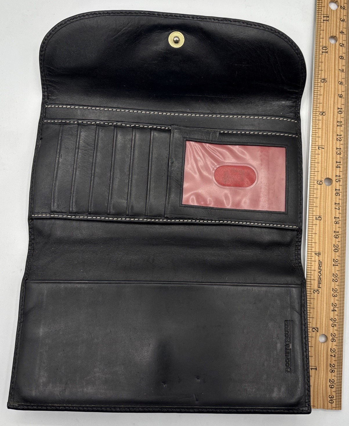 DOONEY  & BOURKE  MULTICOLOR SCRIBBLE CHECKBOOK C… - image 4