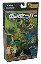 GI Joe 25th Anniversary Comic Pack Duke And Cobra Commander