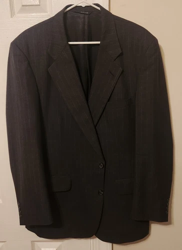 Giacca cappotto sportivo blazer Burberrys 100% lana 2 bottoni 43R USA