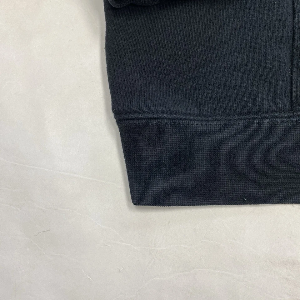 Jaqueta de snowmobile forrada Sherpa logotipo preto vermelho XL com zíper e zíper - Imagem 4 de 4