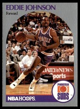 1990-91 Hoops Eddie Johnson Phoenix Suns #237