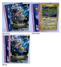 Jolteon Pokémon Debit Credit Card Skin - Small Chip Matte/Holo