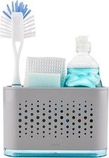 Minky Slimline Sink Tidy, Sink Caddy with Removable Drip Tray, Kitchen Storage O