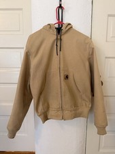 Carhartt - VTG Distressed Men’s Hooded Jacket - Size Small - Made In USA