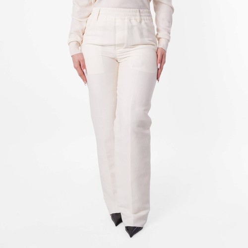 Burberry, Burberry Casual Tapered Leg Paper Blend Trousers