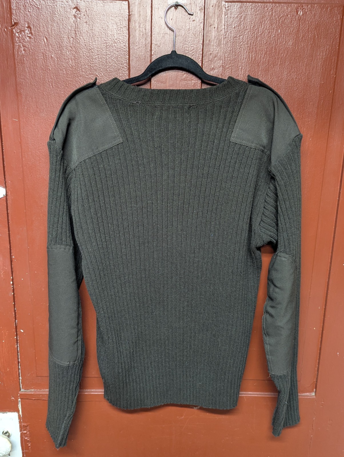 Vintage Brown Command Commando Military Sweater M… - image 6