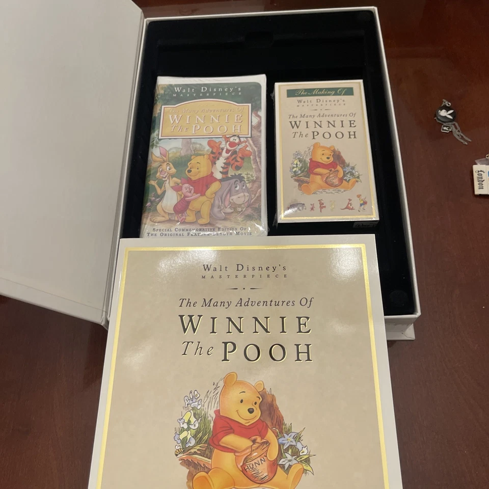 Disney The Many Adventures of Winnie the Pooh Masterpiece Deluxe VHS SEALED - Image 4 of 4