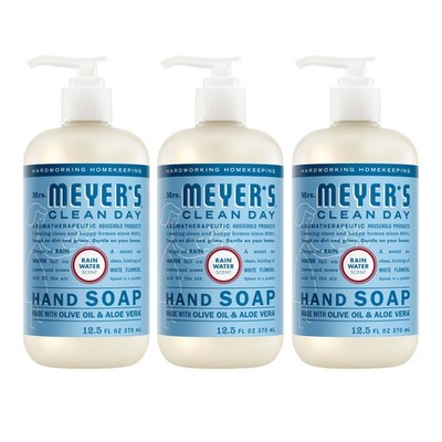 Mrs. Meyer'S Mrs. Meyers Clean Day Hand Soap Rain Water Scent 12.5 Fl Oz Bottle