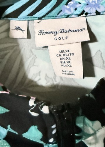 Mini Vestido Tommy Bahama Golf Tenis Talla XL Estampado Tropical UPF 50 Secado Rápido - Imagen 5 de 6
