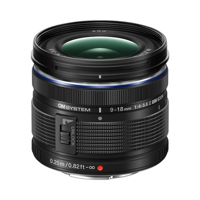 OM SYSTEM M.Zuiko Digital ED 9-18mm f/4.0-5.6 II Lens #V335940BW000