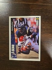 Upper Deck 1996 Collector's Choice Junior Seau #163 San Diego Chargers NFL
