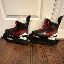CCM ft680 junior Ice Hockey Skates Black/Red/White regular Size 5.5