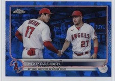 2022 Chrome Update Sapphire Edition Veteran Combos Shohei Ohtani Mike Trout 03wr