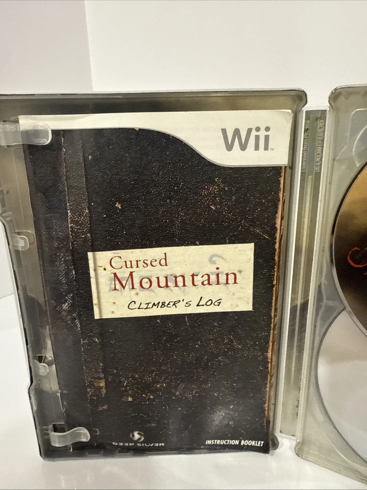 Cursed Mountain -- Steelbook Edición Limitada Nintendo Wii CIB 6 Foto 4 de 4