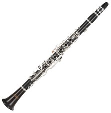 Clarinette Bois Instrument a Vent de Orchestre 20 Touches 6 Anneaux Allemand