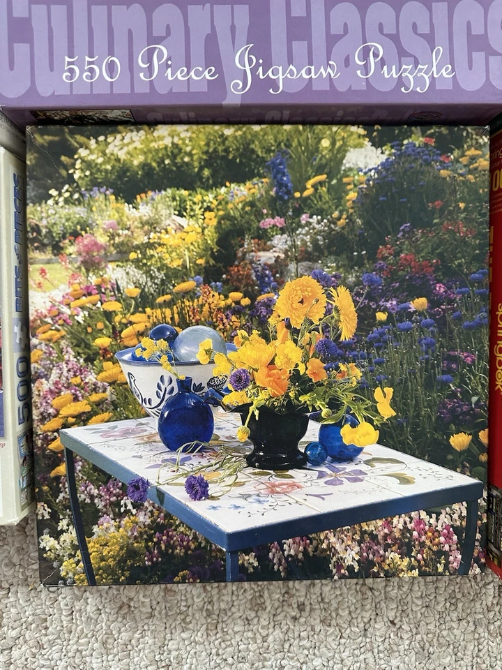 Лот из 6 смешанных винтажных пазлов 500, 550, 1000 штук читать!!! - Изображение 4 из 4