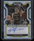 2022 Panini Prizm Draft Picks #CP-TET Tyson Etienne Penmanship Prizm Silver