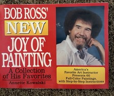 Bob Ross  New Joy of Painting Copyright 1993 Paperback Book Vintage