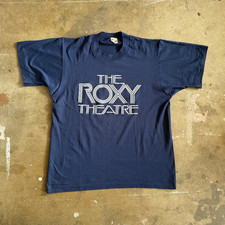 80s VINTAGE THE ROXY THEATRE LOS ANGELES HOLLYWOOD SUNSET STRIP T-SHIRT SZ S