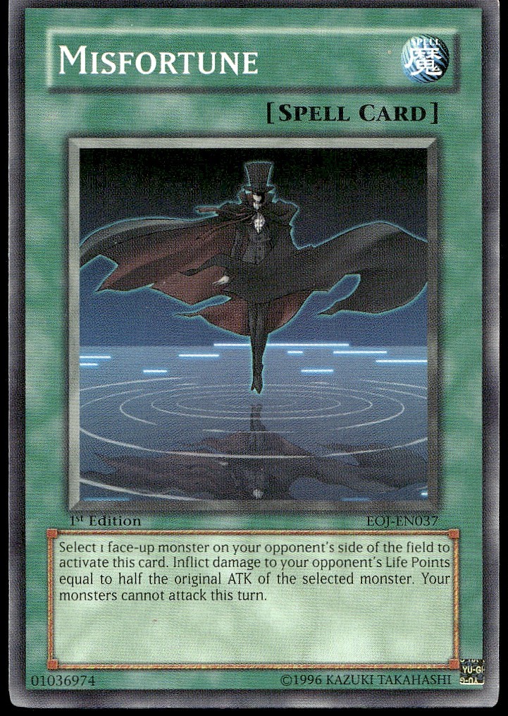 Misfortune - EOJ-EN037 - 1st Edition - YuGiOh