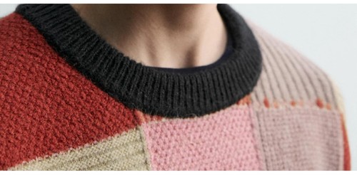 Zara Patchwork Jumper Harry Lambert Disney Multicolour Size S Ref 5536/317 - Picture 8 of 10