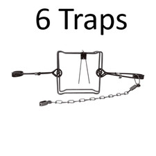 6 Bridger 7 X 7 220 Bodygripper Magnum Body Grip Traps 6 Traps